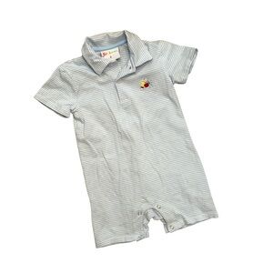 Jellybeans Embroidered Back-to-school Romper JonJon Playsuit Cotton